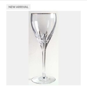 Lenox firelight gold water glasses